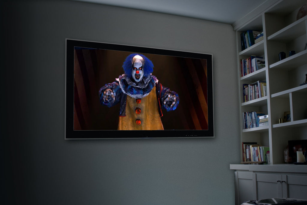 AtmosFX® Creepy Clowns Halloween Digital Decoration on USB Includes 8 Atmosfx Video Effects for Hallloween