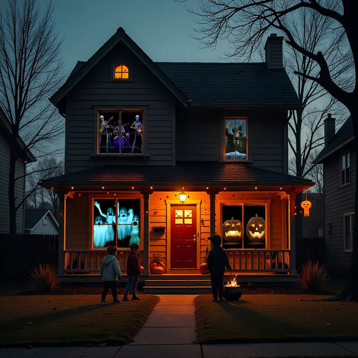 AtmosFX Halloween Hollusion Digital Decoration on USB
