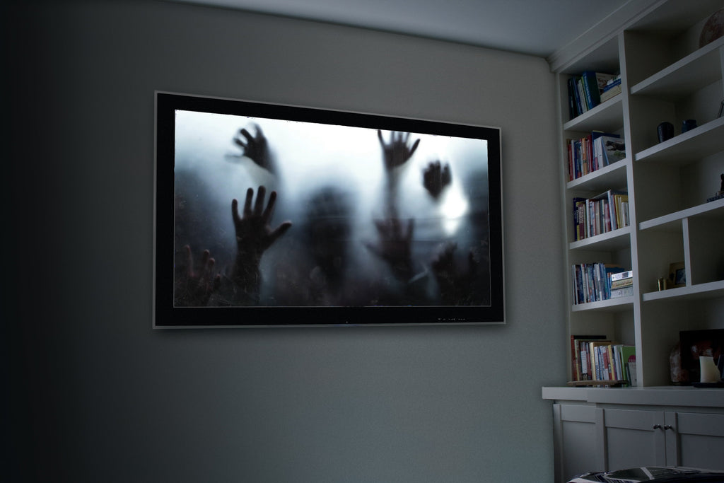 AtmosFX Halloween Digital Decoration USB - Spooky Halloween + 48" x 72" Projection Screen
