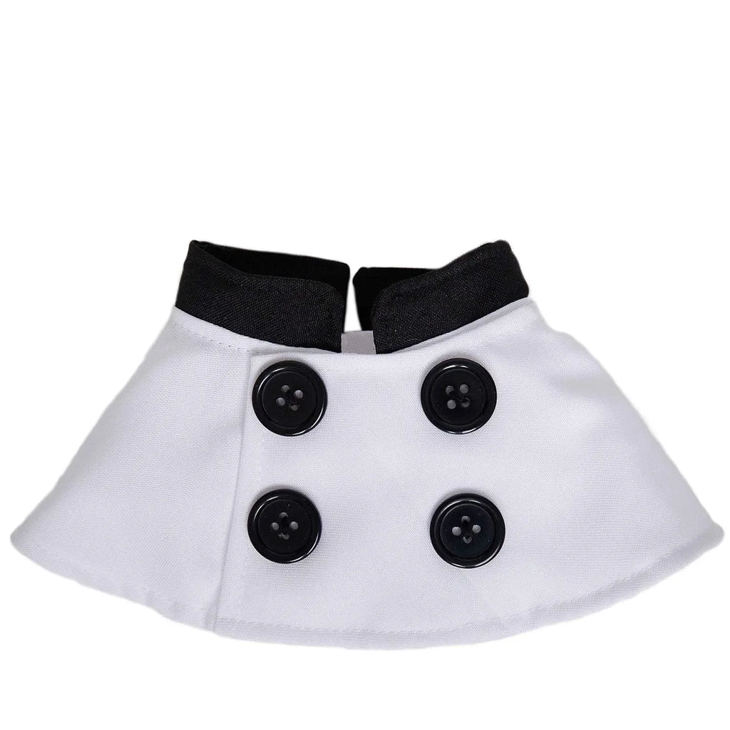 Dog Chef Hat Outfit Halloween Cosplay Costume Pet Clothes For Party Dress Up Fun